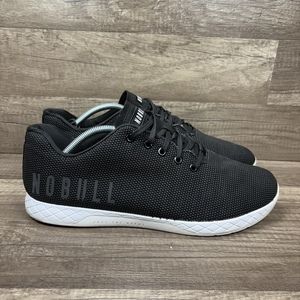 NOBULL Superfabric Black Mens US Size 13 EUR 47.5 Sneakers